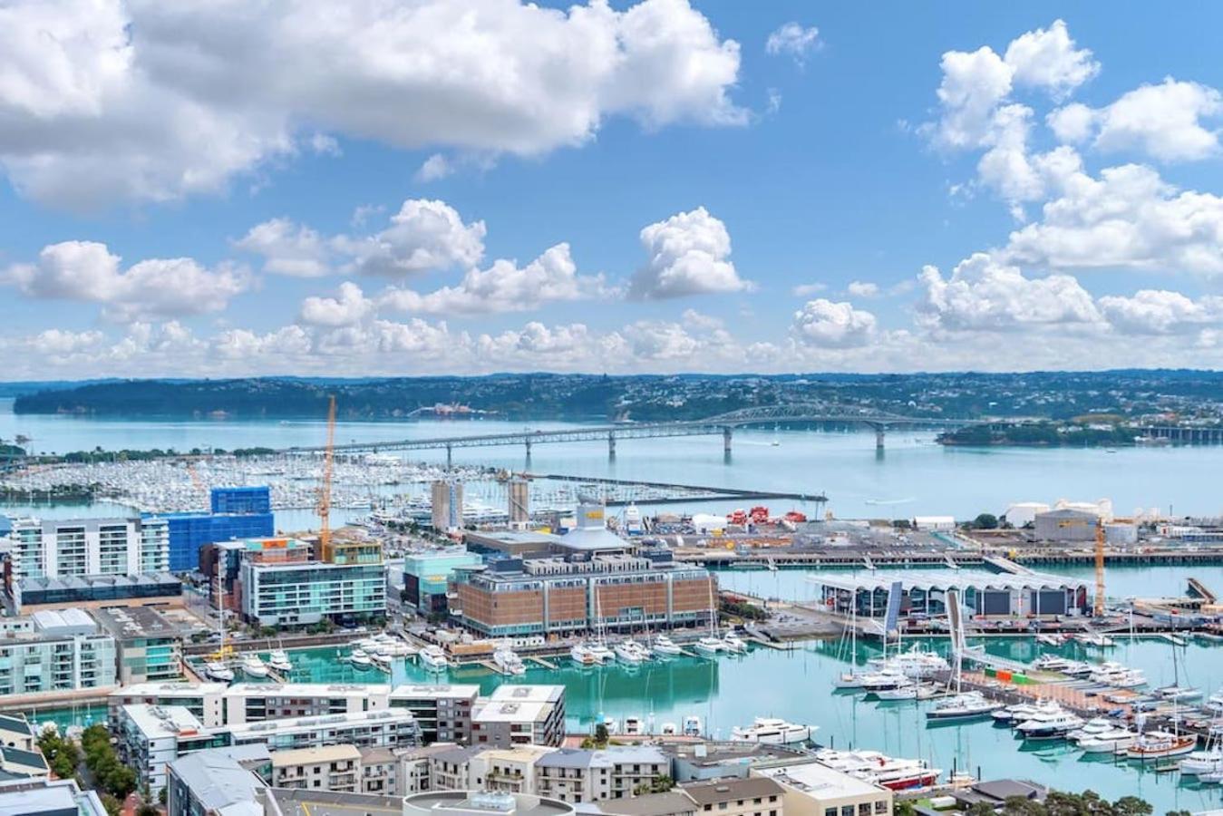 Magnificent Skytower, Sea, Habour View In Cbd Apartamento Auckland Exterior foto