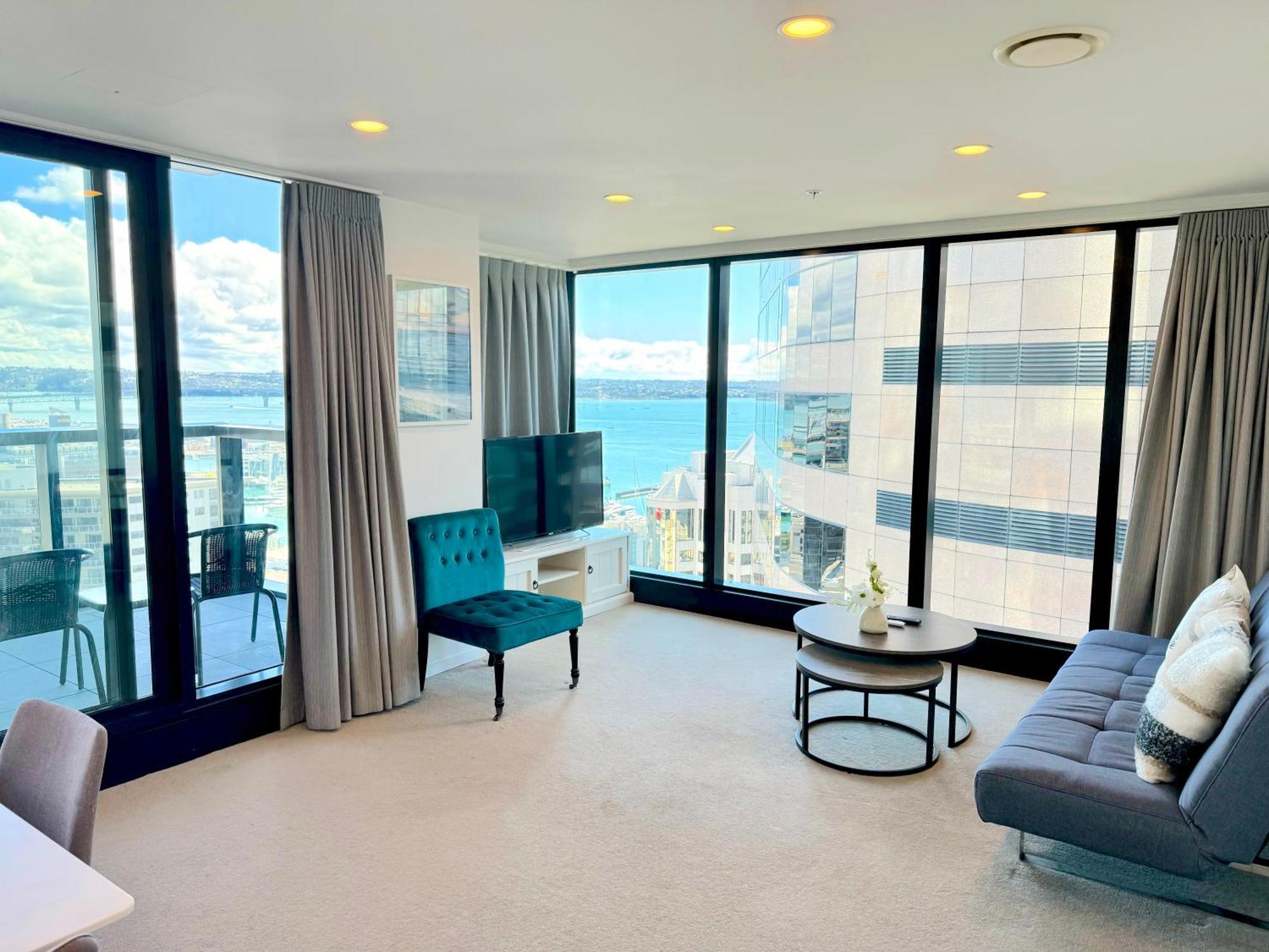 Magnificent Skytower, Sea, Habour View In Cbd Apartamento Auckland Exterior foto