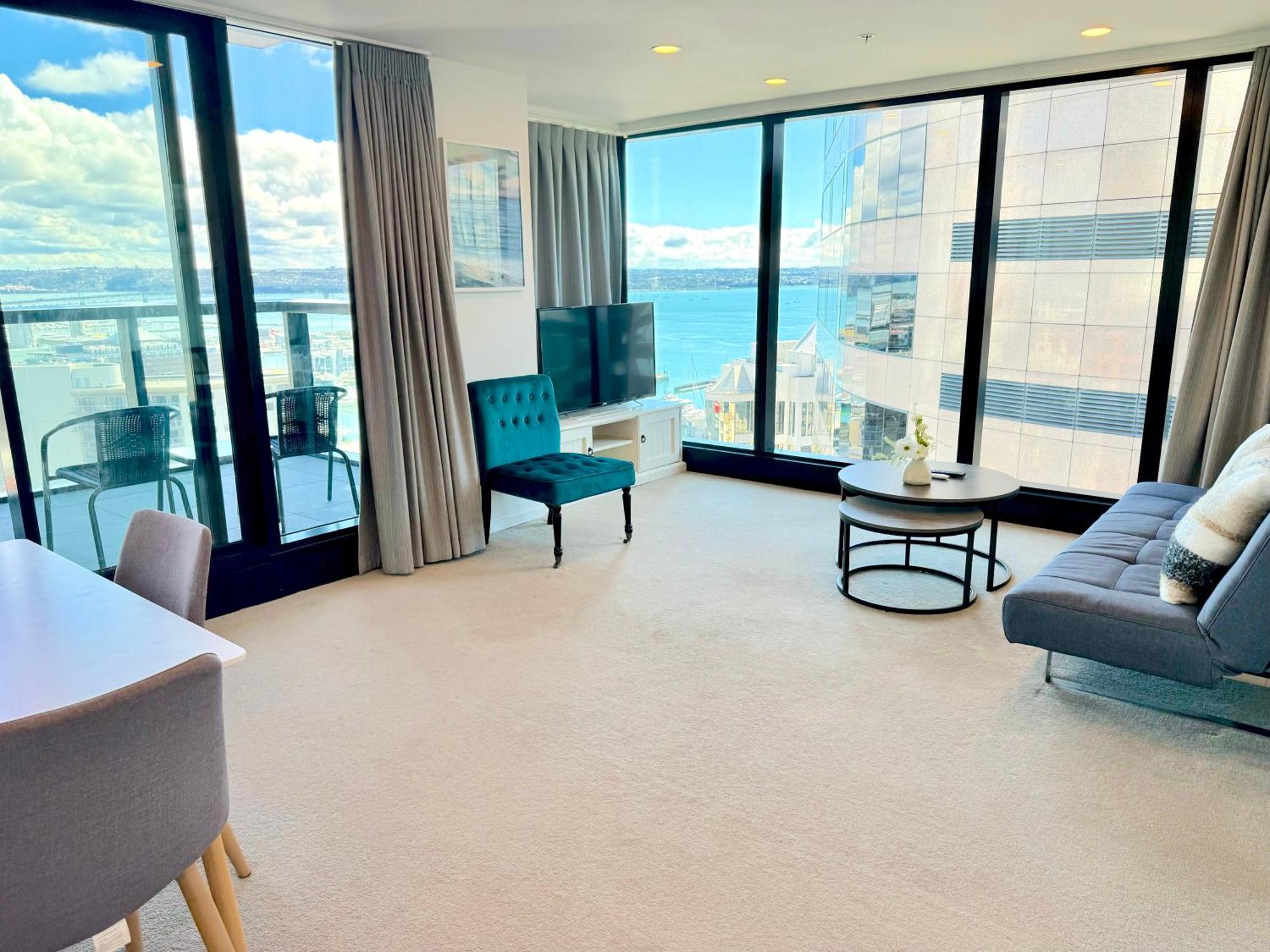 Magnificent Skytower, Sea, Habour View In Cbd Apartamento Auckland Exterior foto