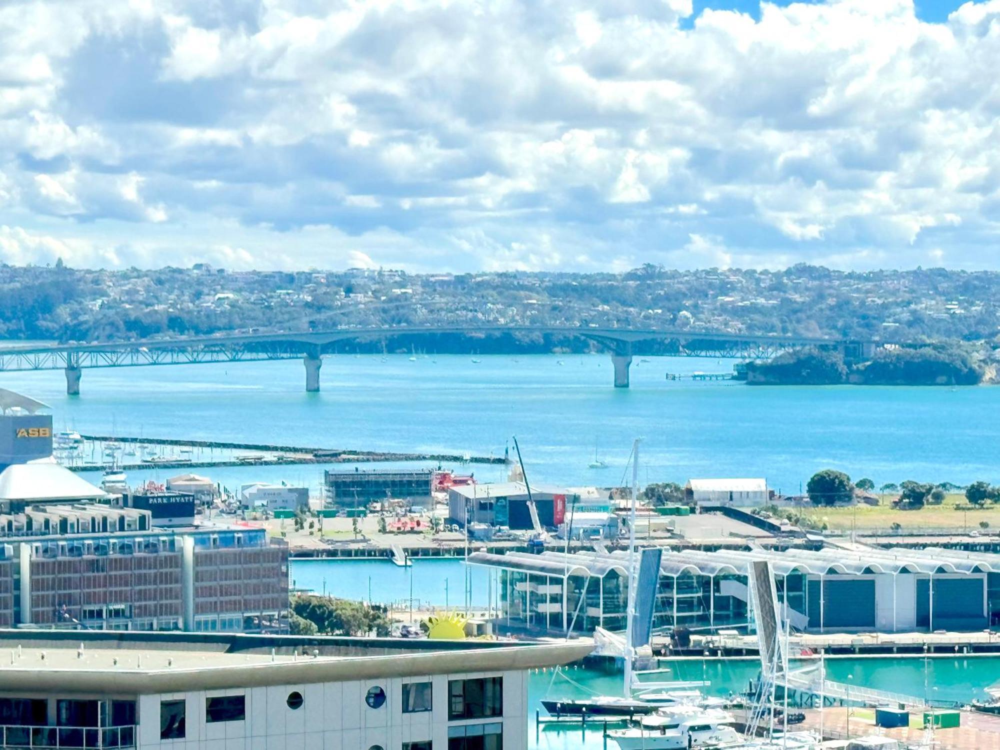 Magnificent Skytower, Sea, Habour View In Cbd Apartamento Auckland Exterior foto