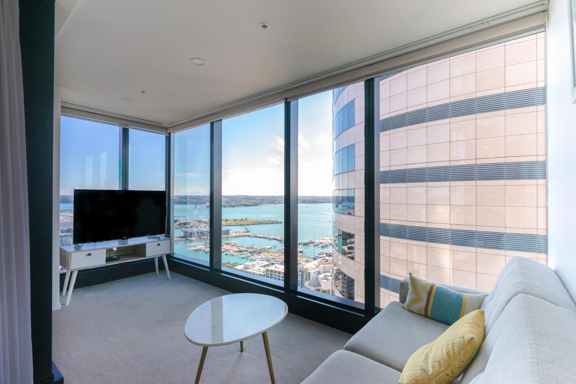 Magnificent Skytower, Sea, Habour View In Cbd Apartamento Auckland Exterior foto